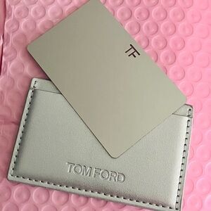 **SOLD** Tom Ford Beauty Silver Card Holder vip/gwp